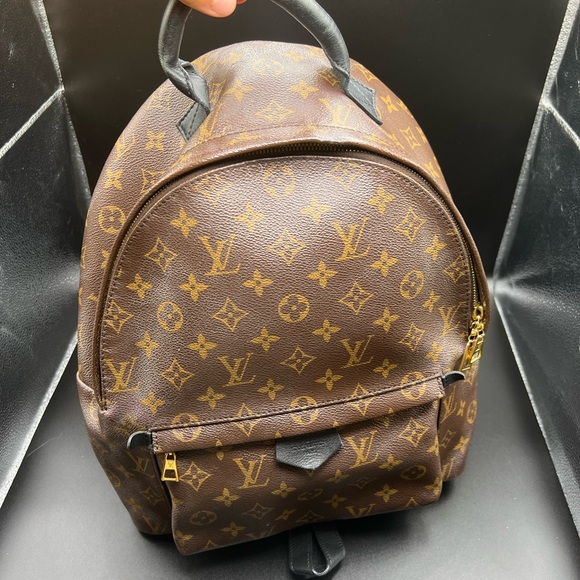 Beautiful Louis Vuitton Monogram Palm Springs MM Backpack - Picture 8 of 12